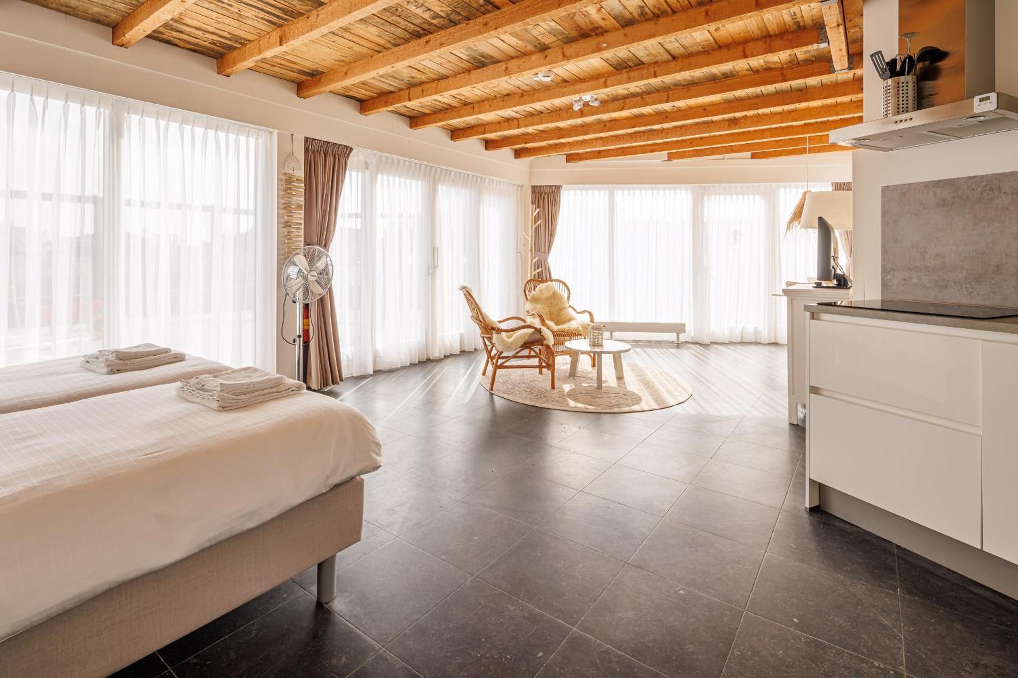 Neptunus Appartementen Bergen aan Zee Oda fotoğraf
