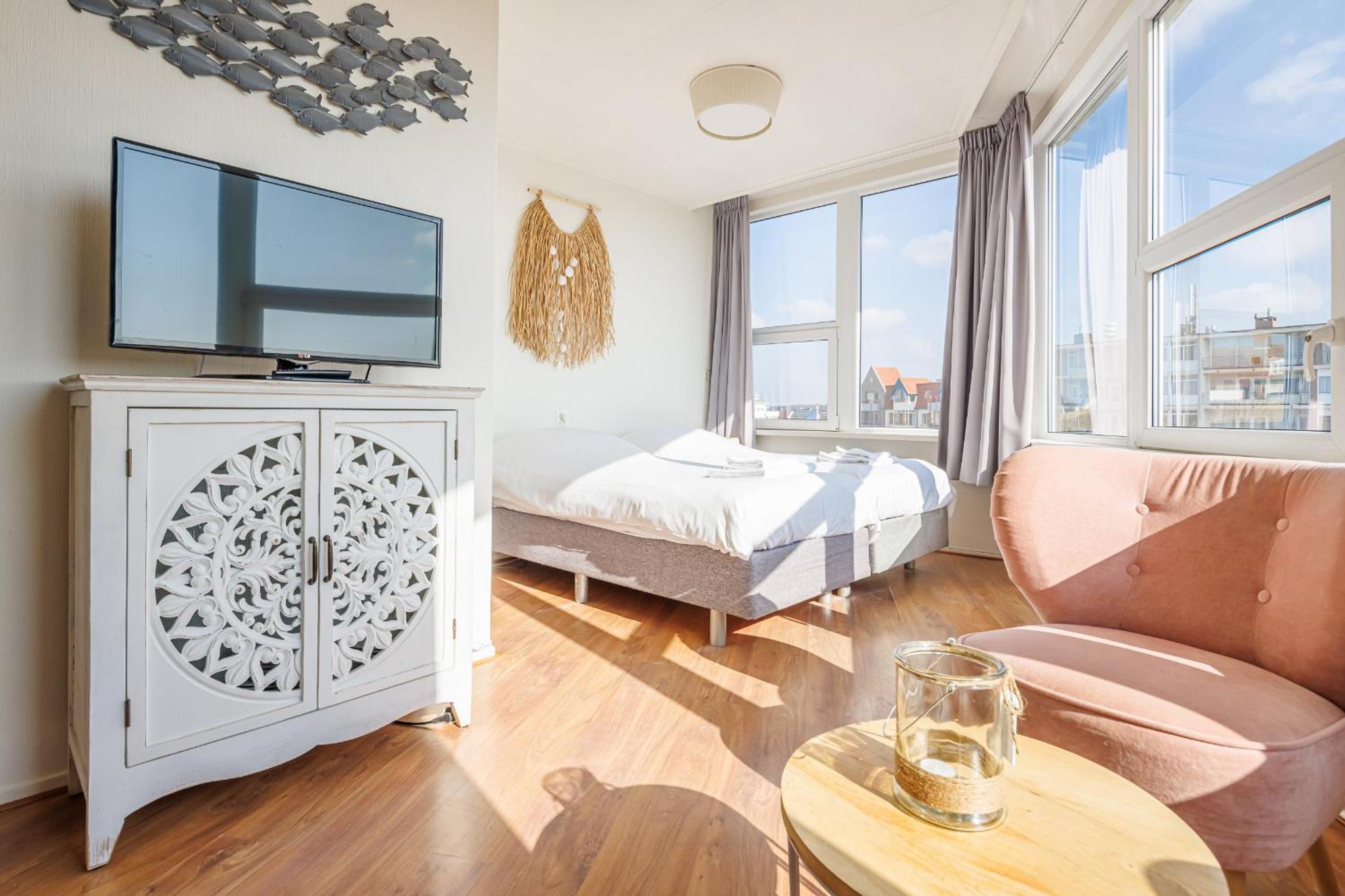Neptunus Appartementen Bergen aan Zee Oda fotoğraf